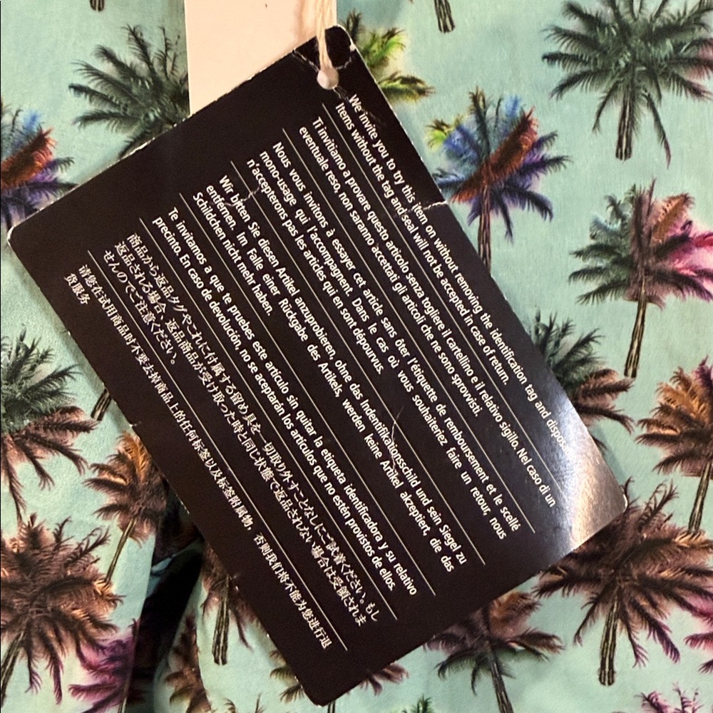Dorothee Schumacher women's capri pants psychedelic palms 1/XS NWT - Picture 3 of 12